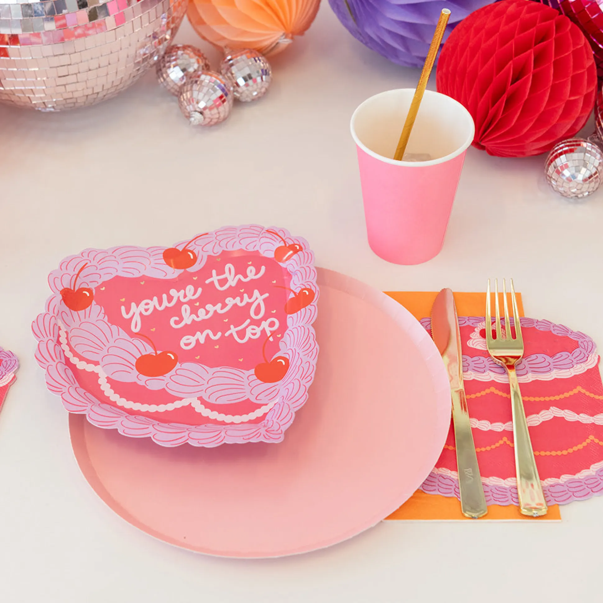 You're The Cherry On Top Dessert Plates, Pack of 8