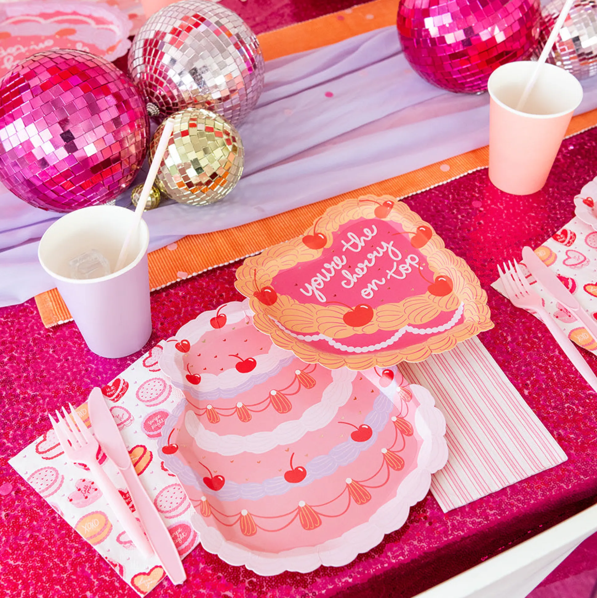 You're The Cherry On Top Dessert Plates, Pack of 8