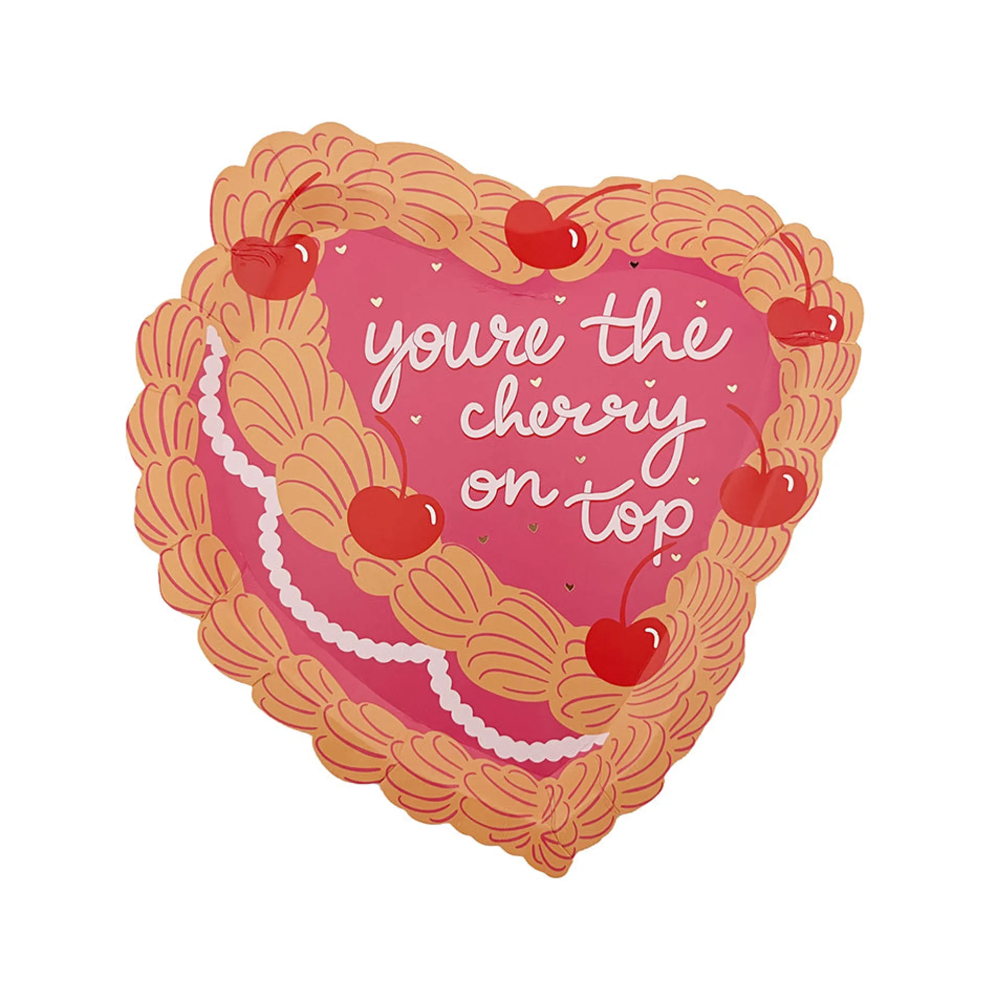 You're The Cherry On Top Dessert Plates, Pack of 8