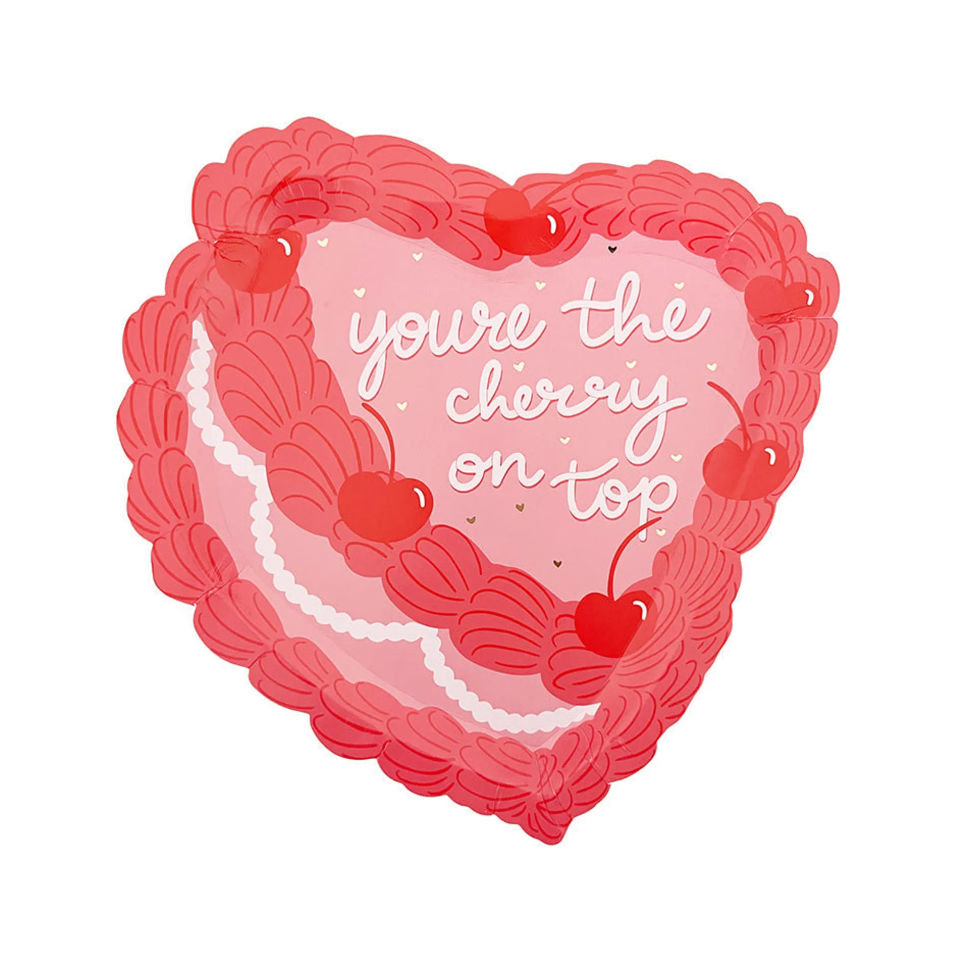 You're The Cherry On Top Dessert Plates, Pack of 8