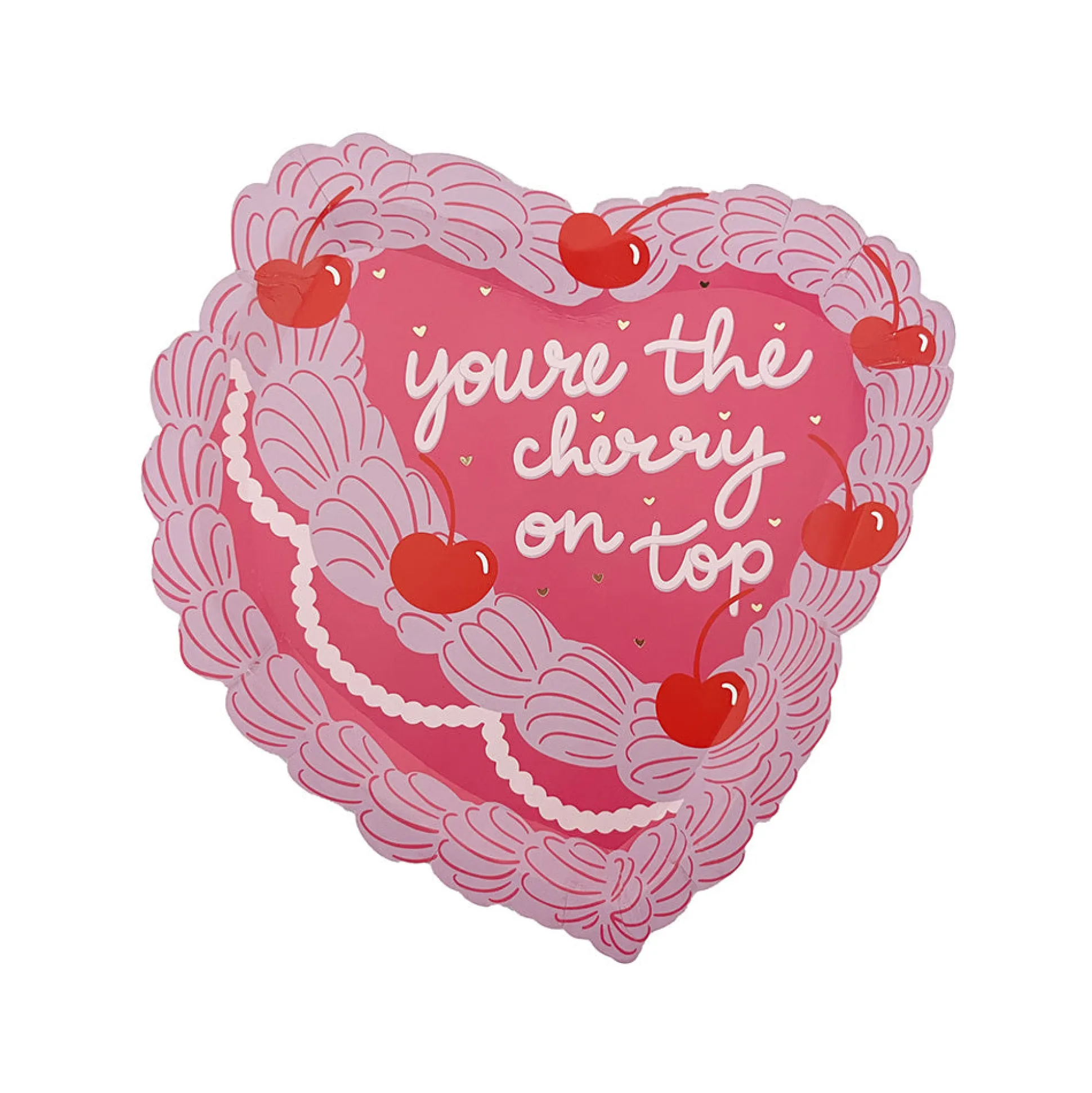 You're The Cherry On Top Dessert Plates, Pack of 8