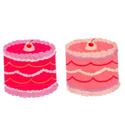 You're The Cherry On Top Die Cut Cake Large Napkins, Pack of 16