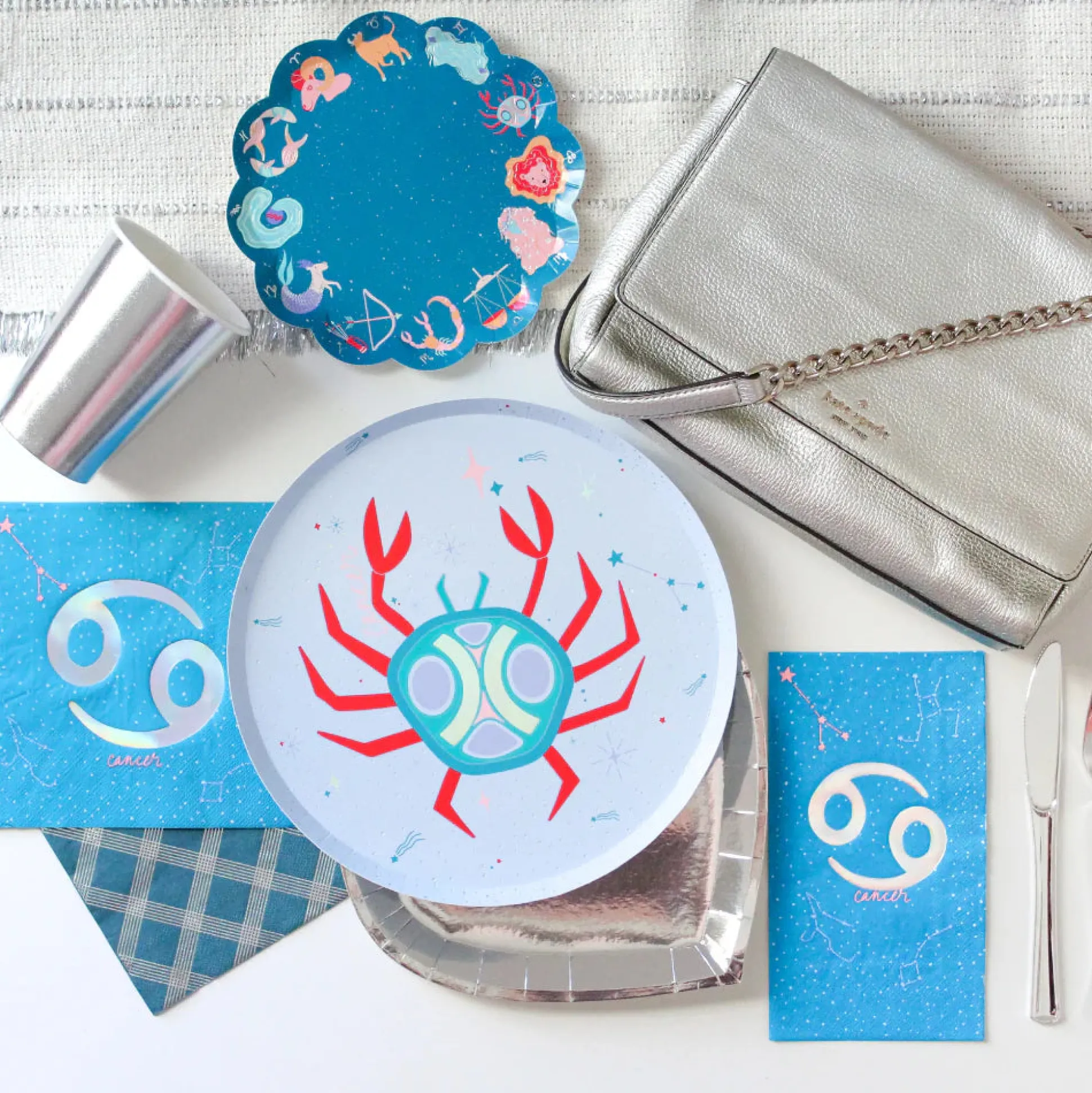 Zodiac Dinner Plates, Set of 8
