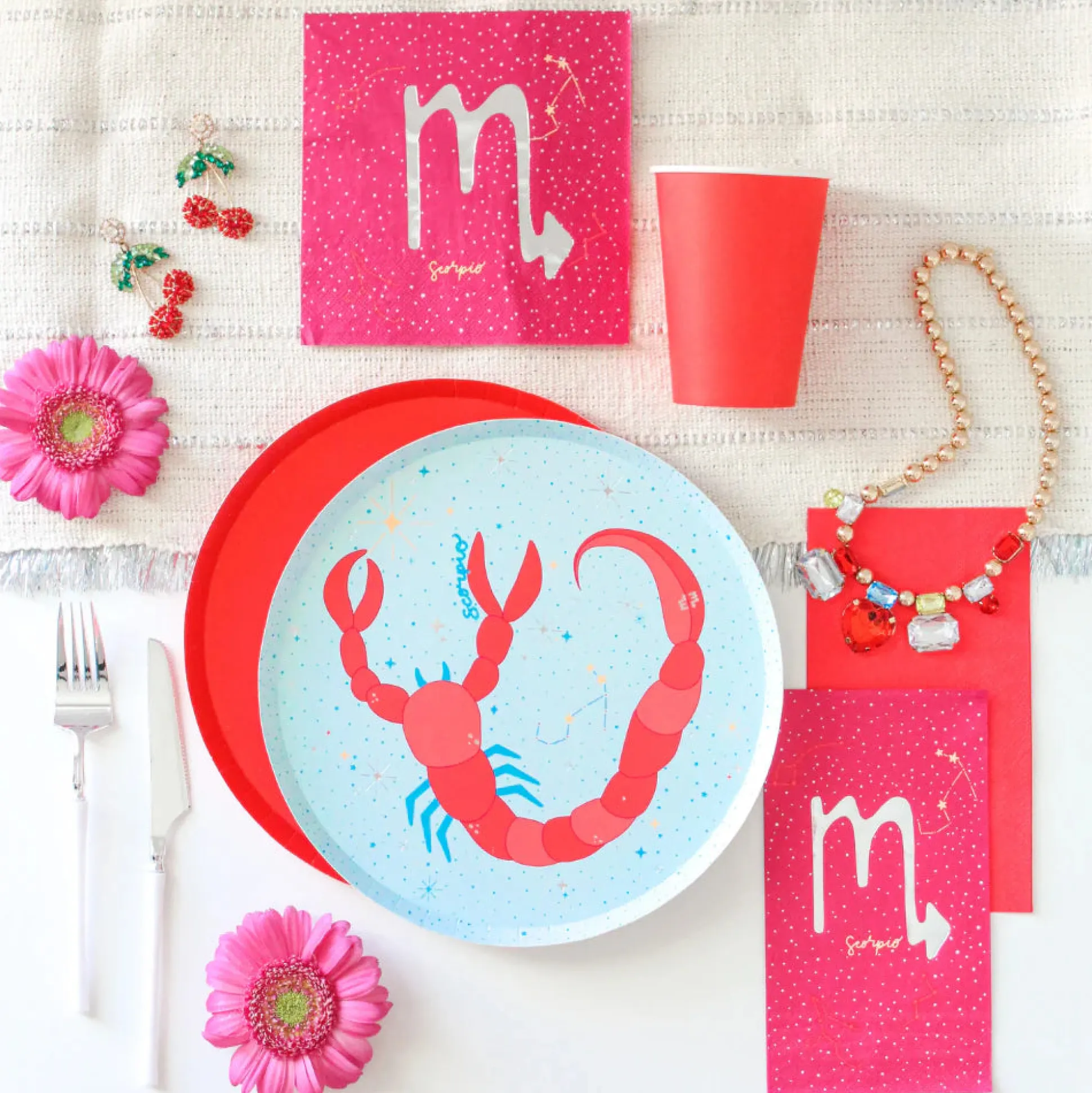 Zodiac Dinner Plates, Set of 8