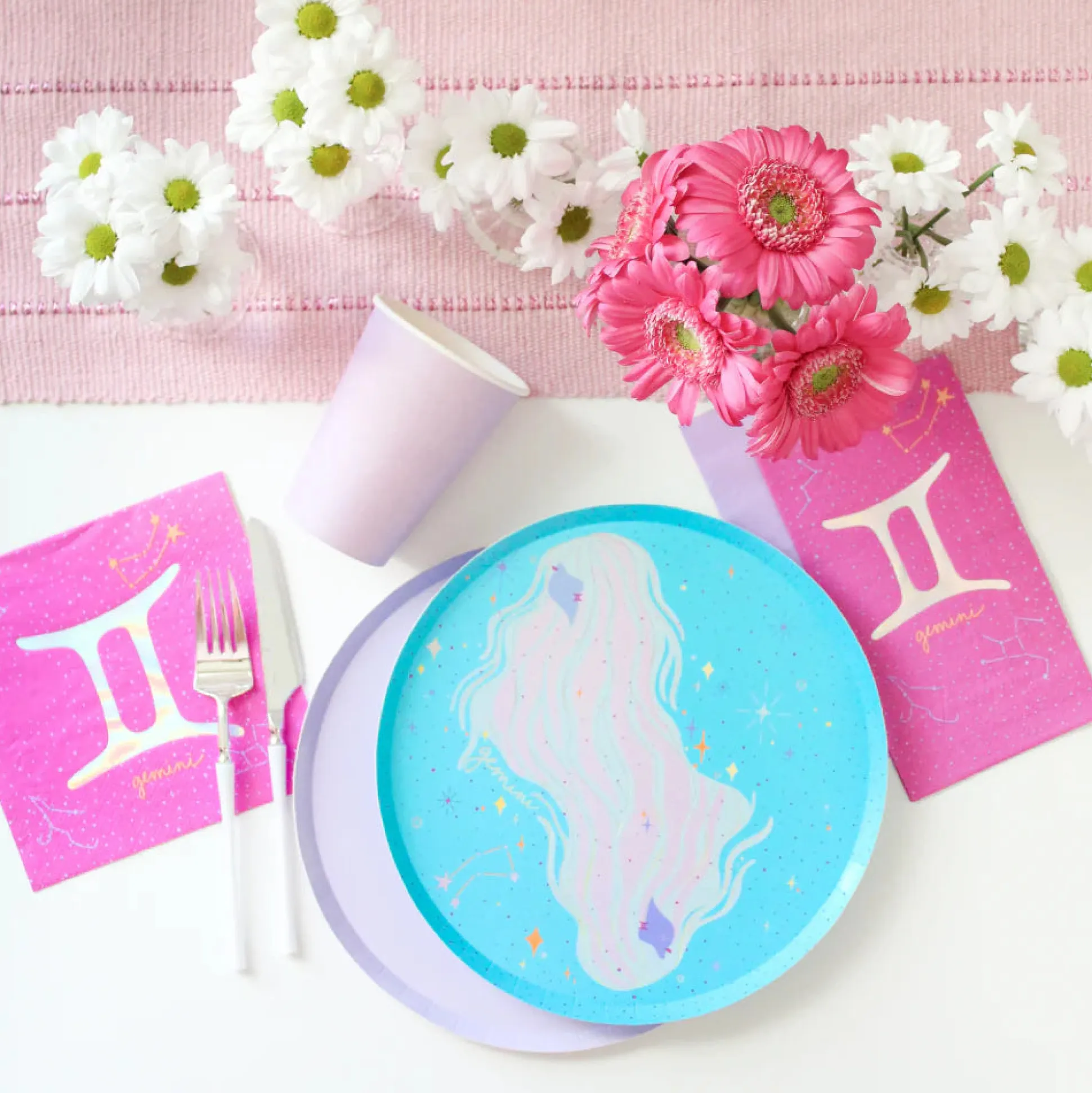 Zodiac Guest Napkins, Set of 16