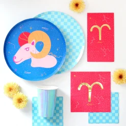 Zodiac Large Napkins, Set of 16
